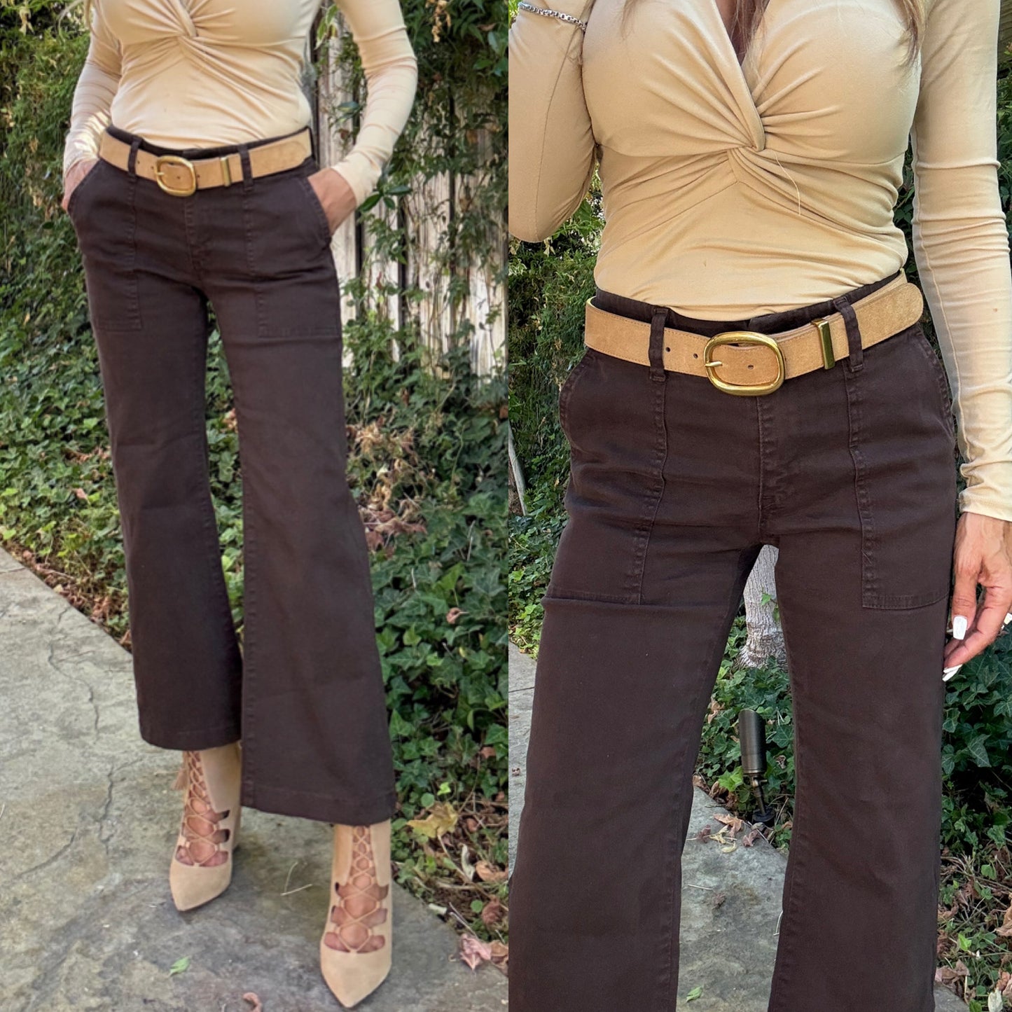Eden Brown Denim