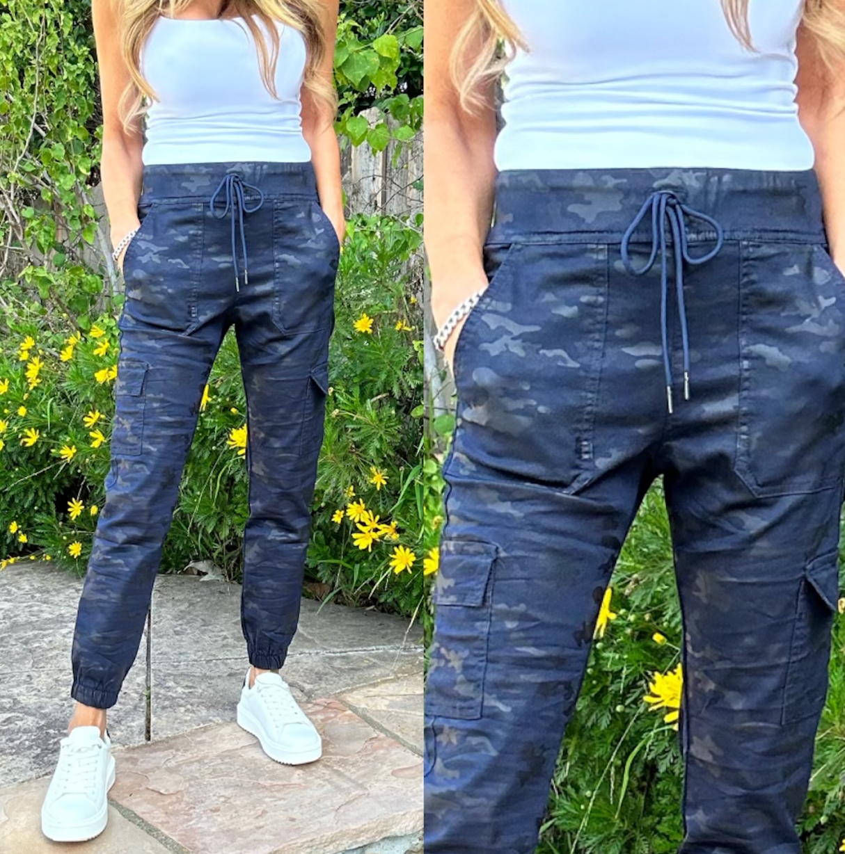 Gaya Cargo Navy Camo