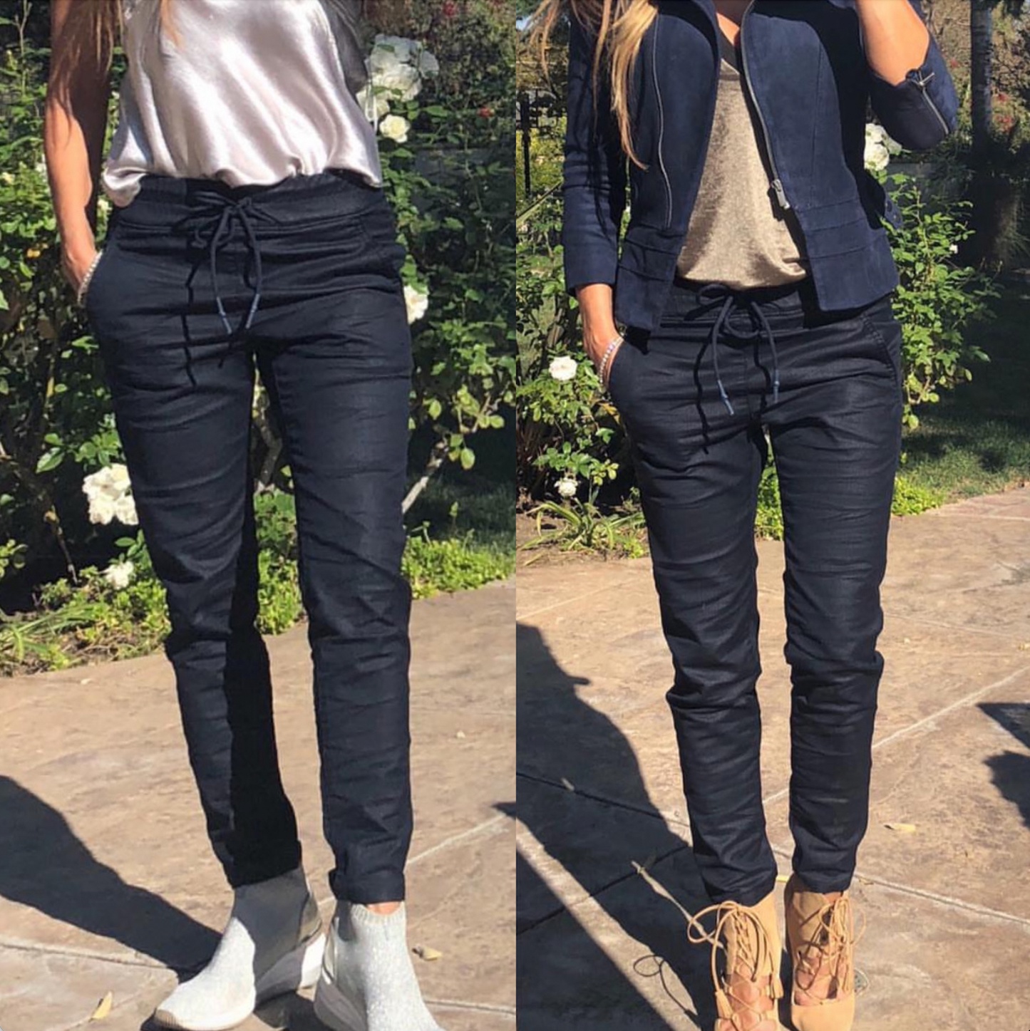 Shely Navy Dot