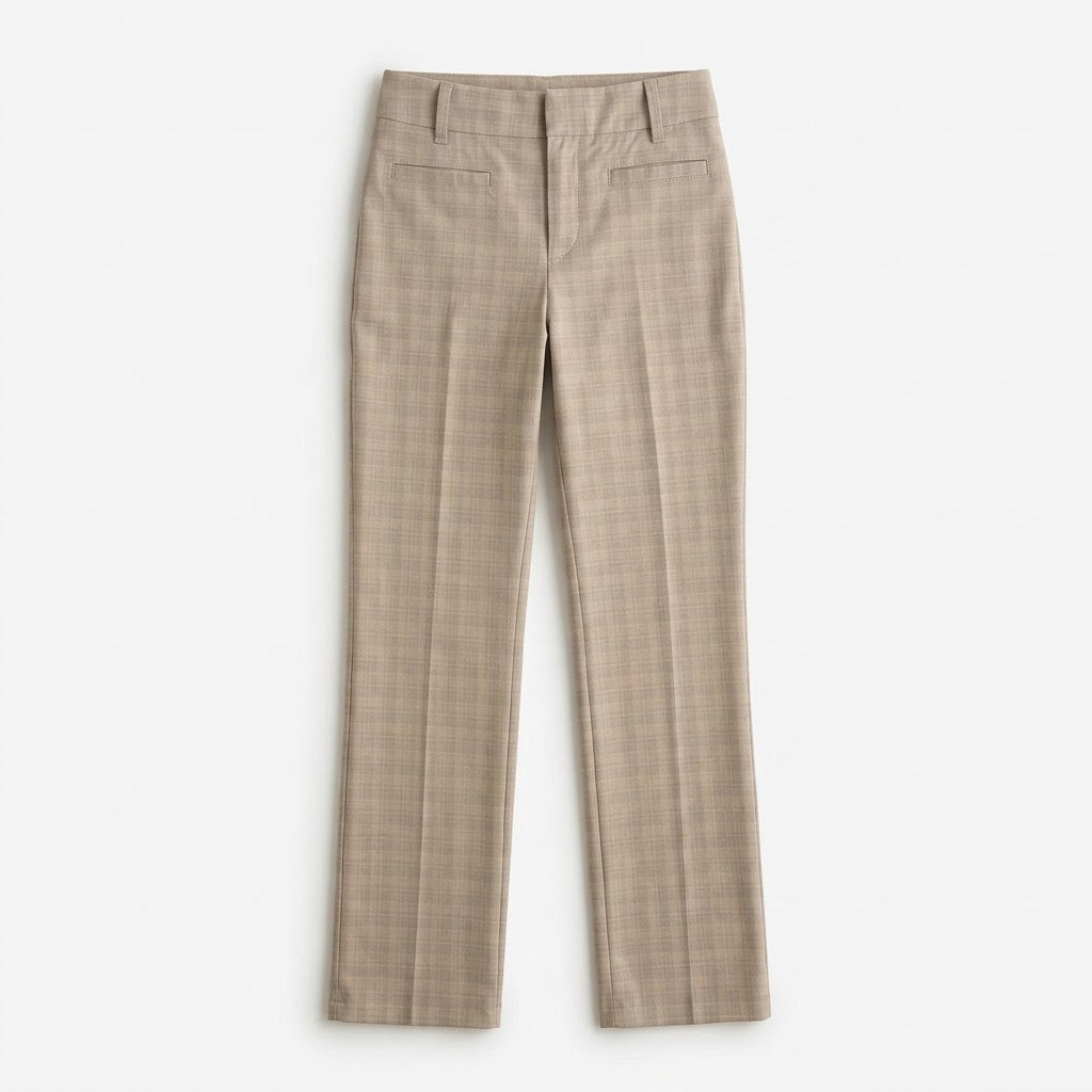 Tami Beige Tonal Plaid