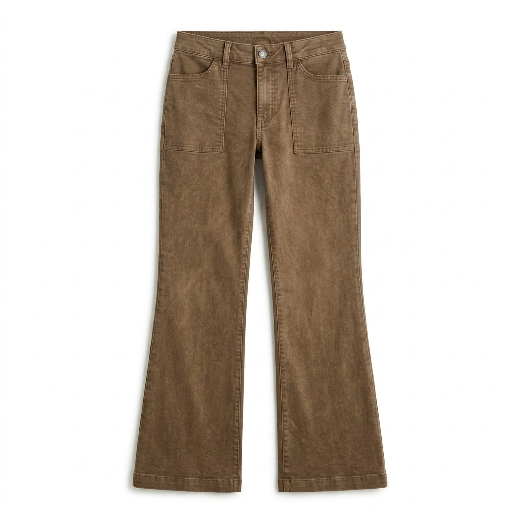 Romi Brown Washed