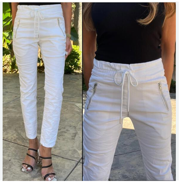 Noam White Stripe
