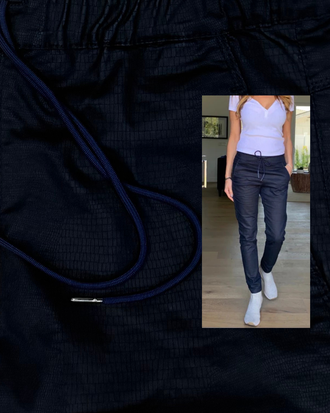 Shely Navy Asymmetrical