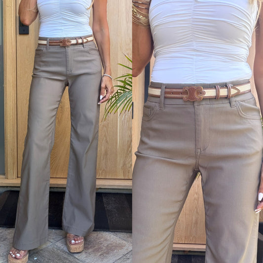 Amy Mocha Stripe