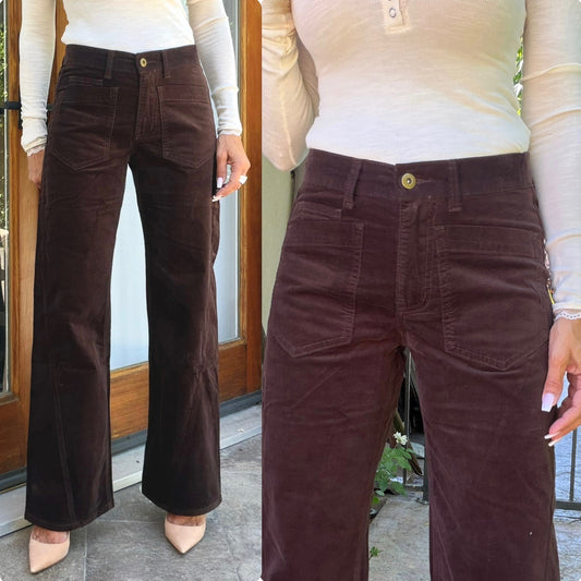 Bailey Espresso Velvet Cord