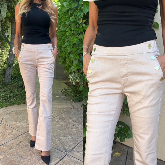 Ellen Beige Print