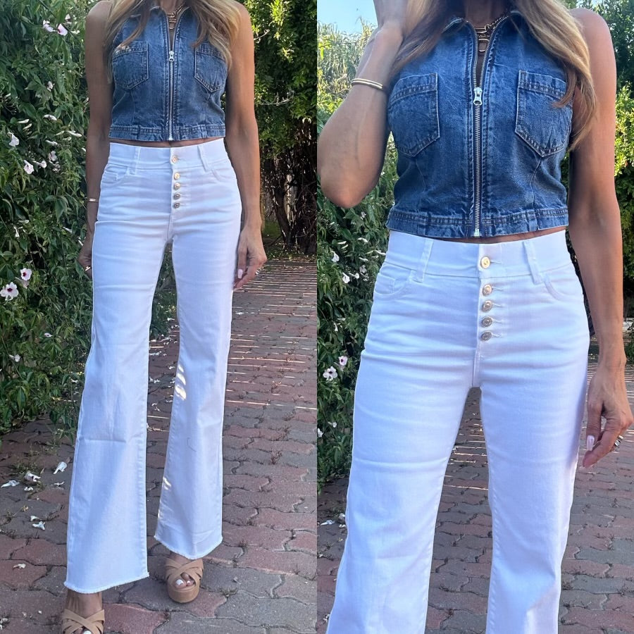 Michelle White Denim