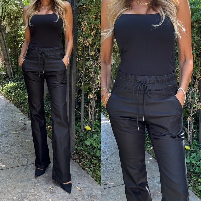 Loren Black Stripe
