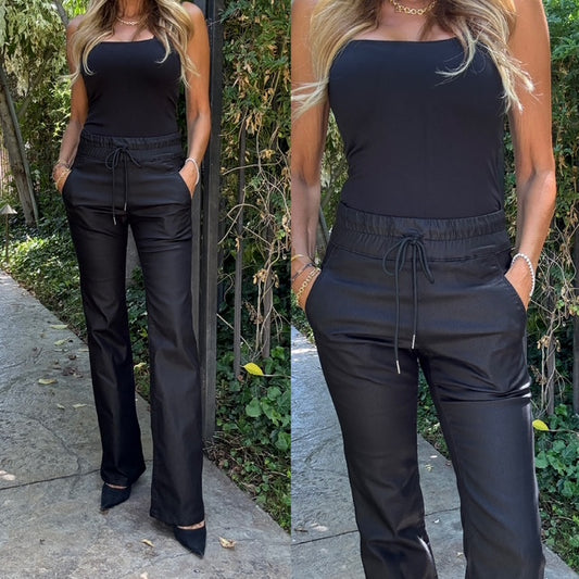 Loren Black Stripe