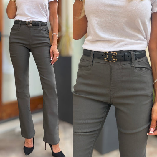 Novel Deep Charcoal Olive