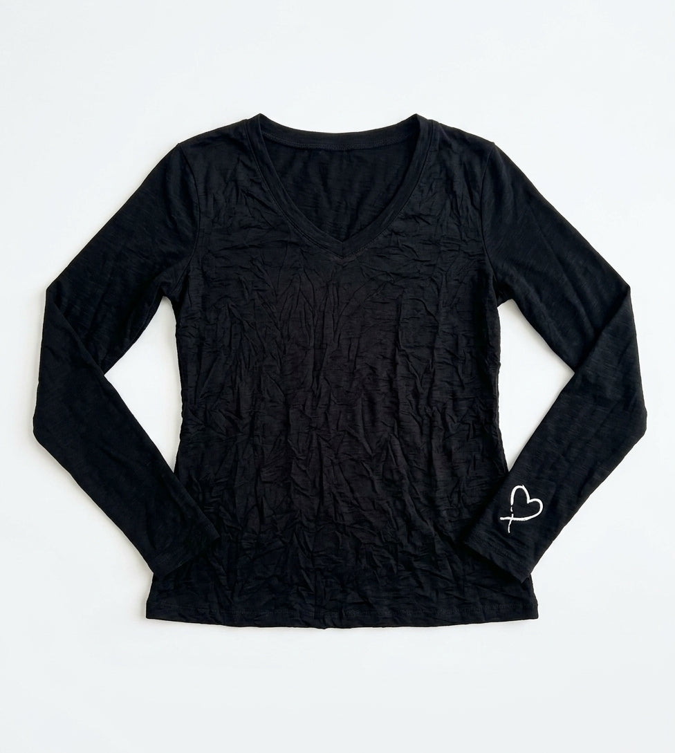 Raquel Tee Black
