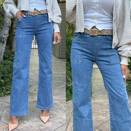 Rose Cargo M Denim