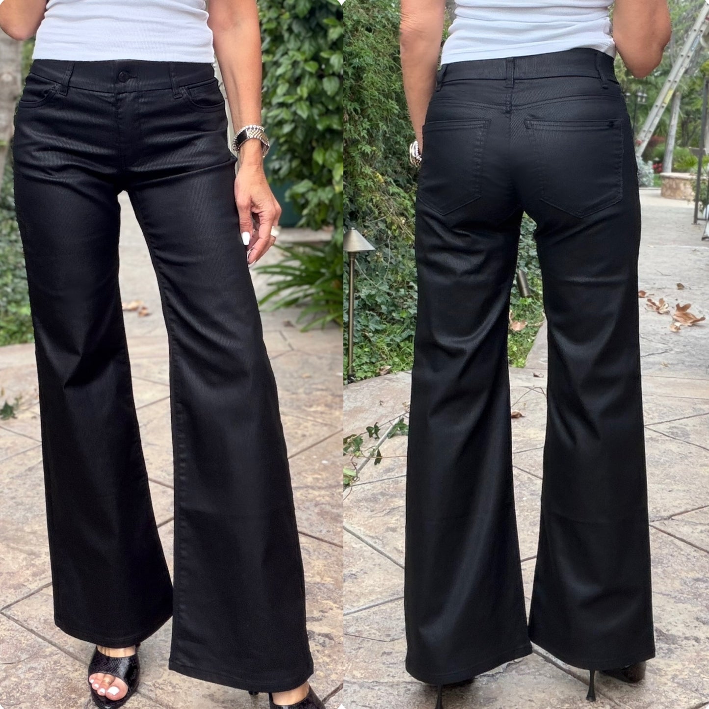 Sarah Black Stripe