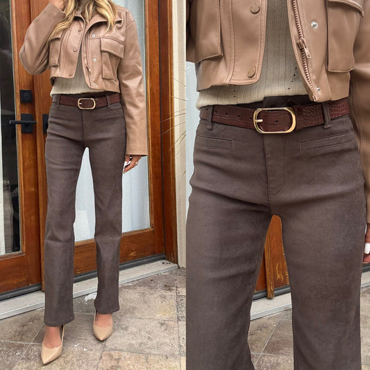 Tami Brown Velvet Suede Feel
