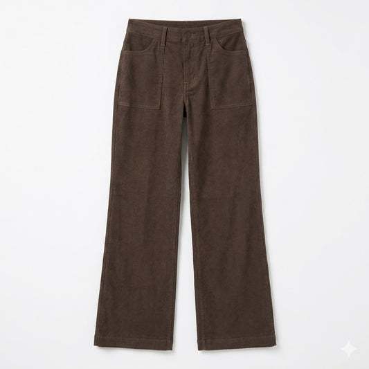 Romi Brown Velvet Suede
