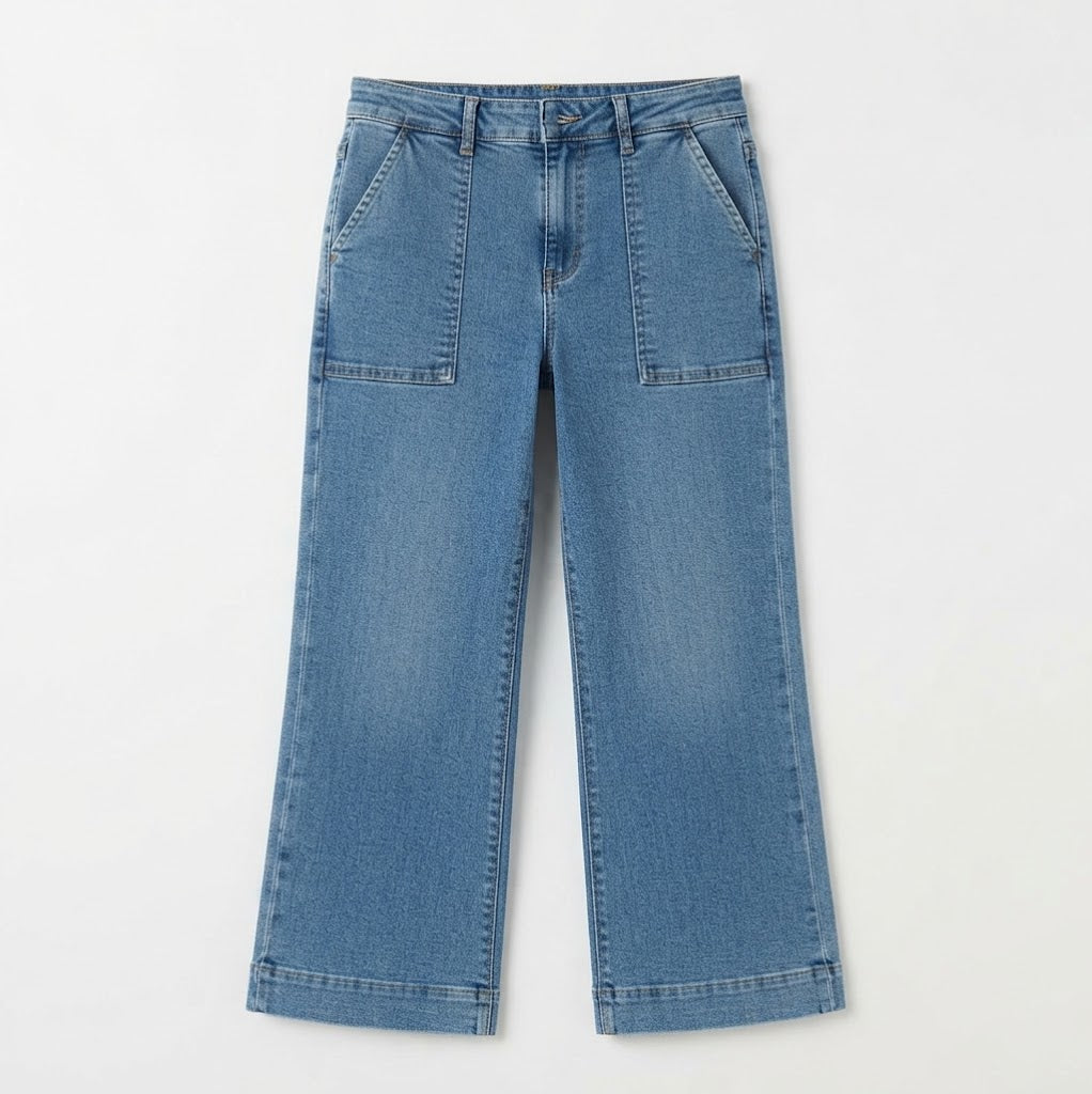 Eden Crop Denim